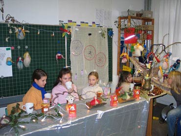Basar im Klassenzimmer